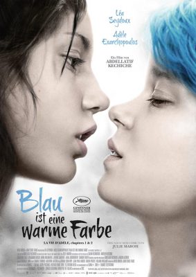 Blau ist eine warme Farbe (Poster)