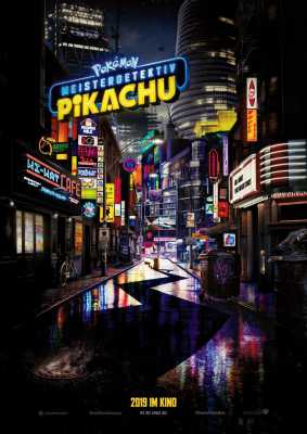 Pokémon Meisterdetektiv Pikachu (Poster)