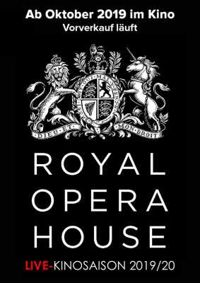 Royal Opera House 2019/20: Ballett-Weltpremiere von Cathy Marston & Liam Scarlett (Poster)