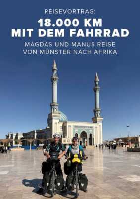 18.000 km mit dem Fahrrad (Poster)