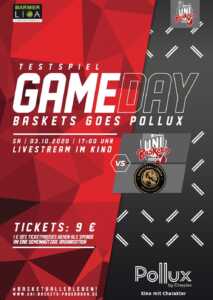 Uni Baskets Paderborn - Basketball Löwen Braunschweig LIVESTREAM (Poster)
