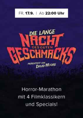 Die LANGE Nacht des guten Geschmacks (Poster)