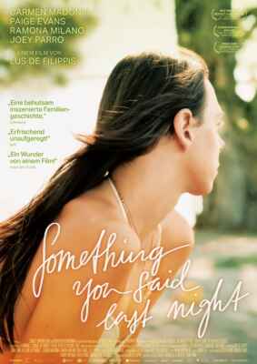 Something you said last Night (2022) (Poster)