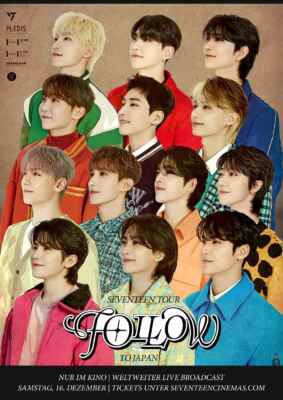 SEVENTEEN TOUR 'FOLLOW' TO JAPAN: LIVE VIEWING (2023) (Poster)
