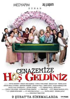 Cenazemize Hosgeldiniz (2023) (Poster)